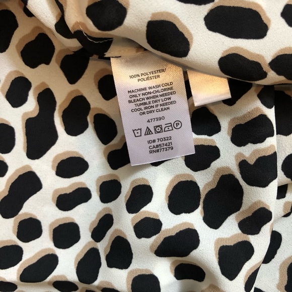 Ann Taylor leopard blouse - Picture 5 of 6